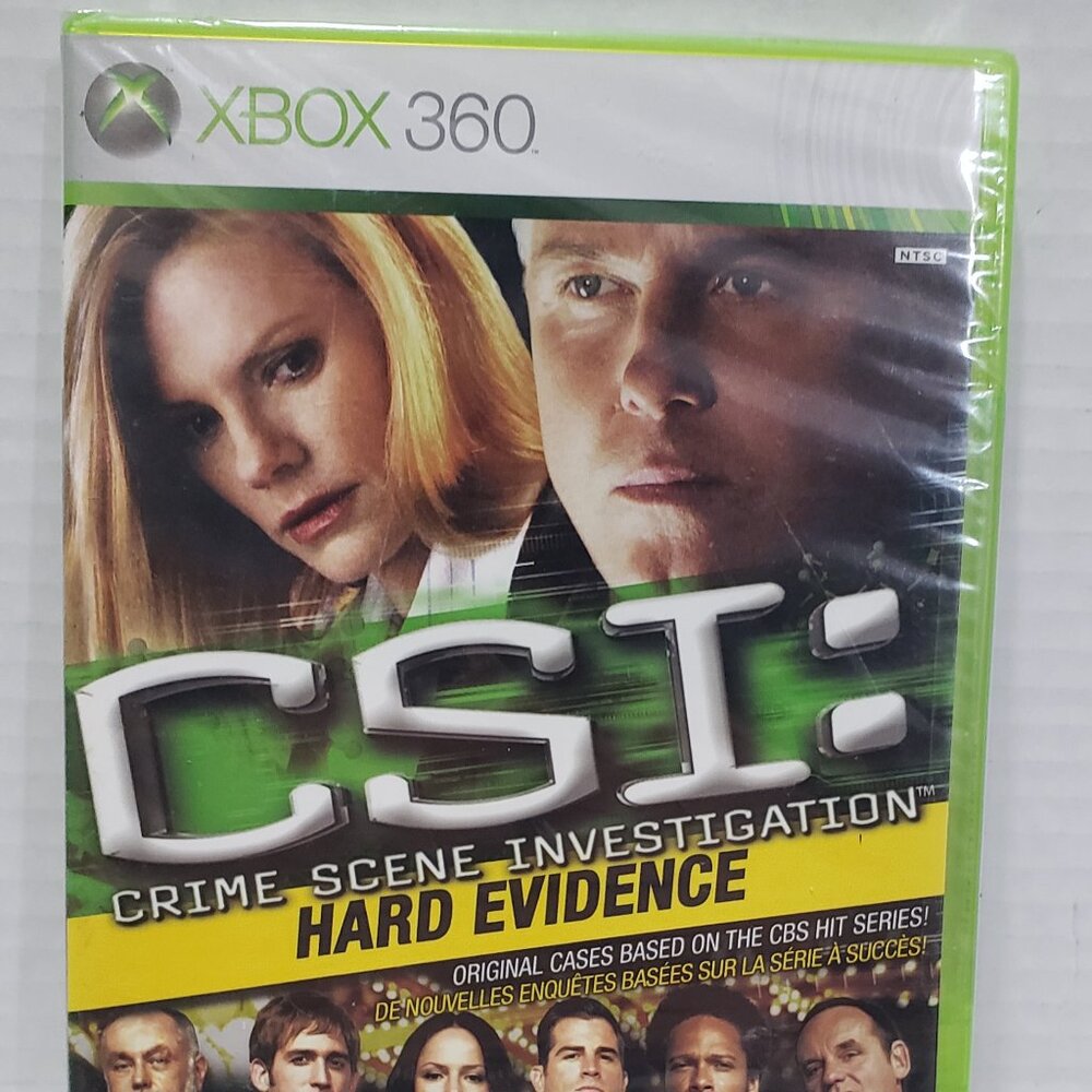 CSI: Hard Evidence - NEW - Xbox 360